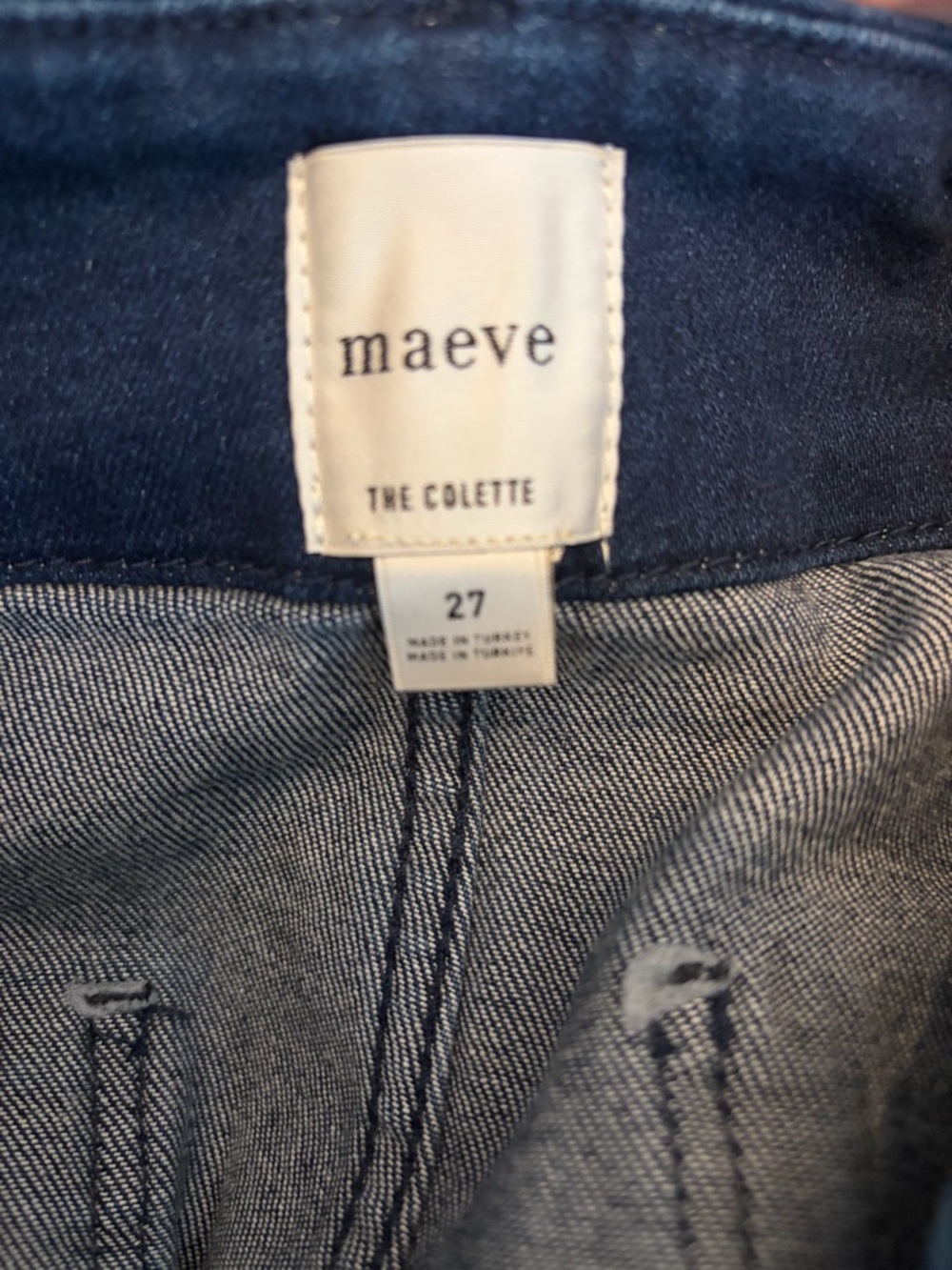 Anthropologie Maeve Colette crop wide leg denim - Picture 7 of 7